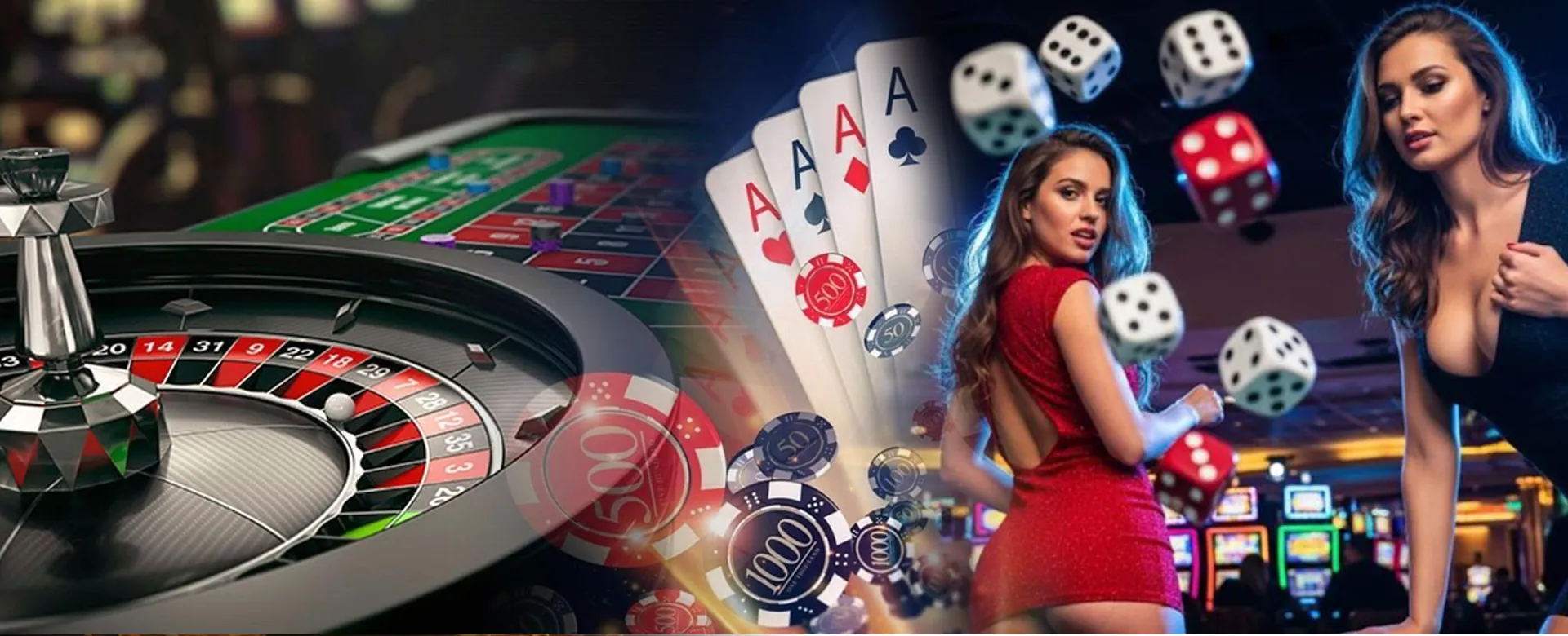 Fachai Casino Hero Banner featuring exciting online games and golden theme